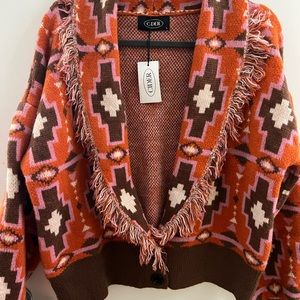Super cozy boho sweater! Never worn.